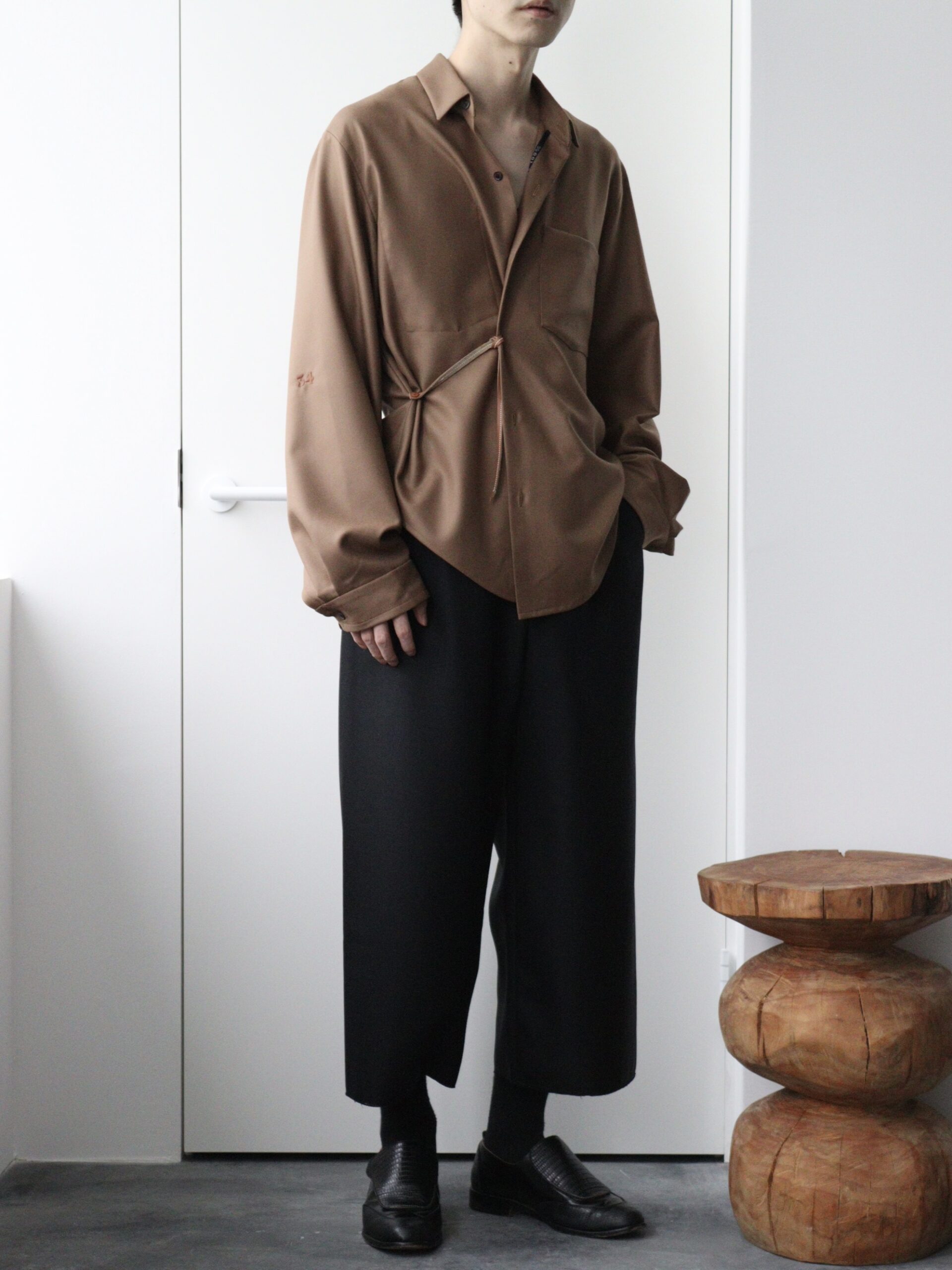 SUNSEA N.M Thickened w/耳 Jonny D. Shirt - mct.net.sa