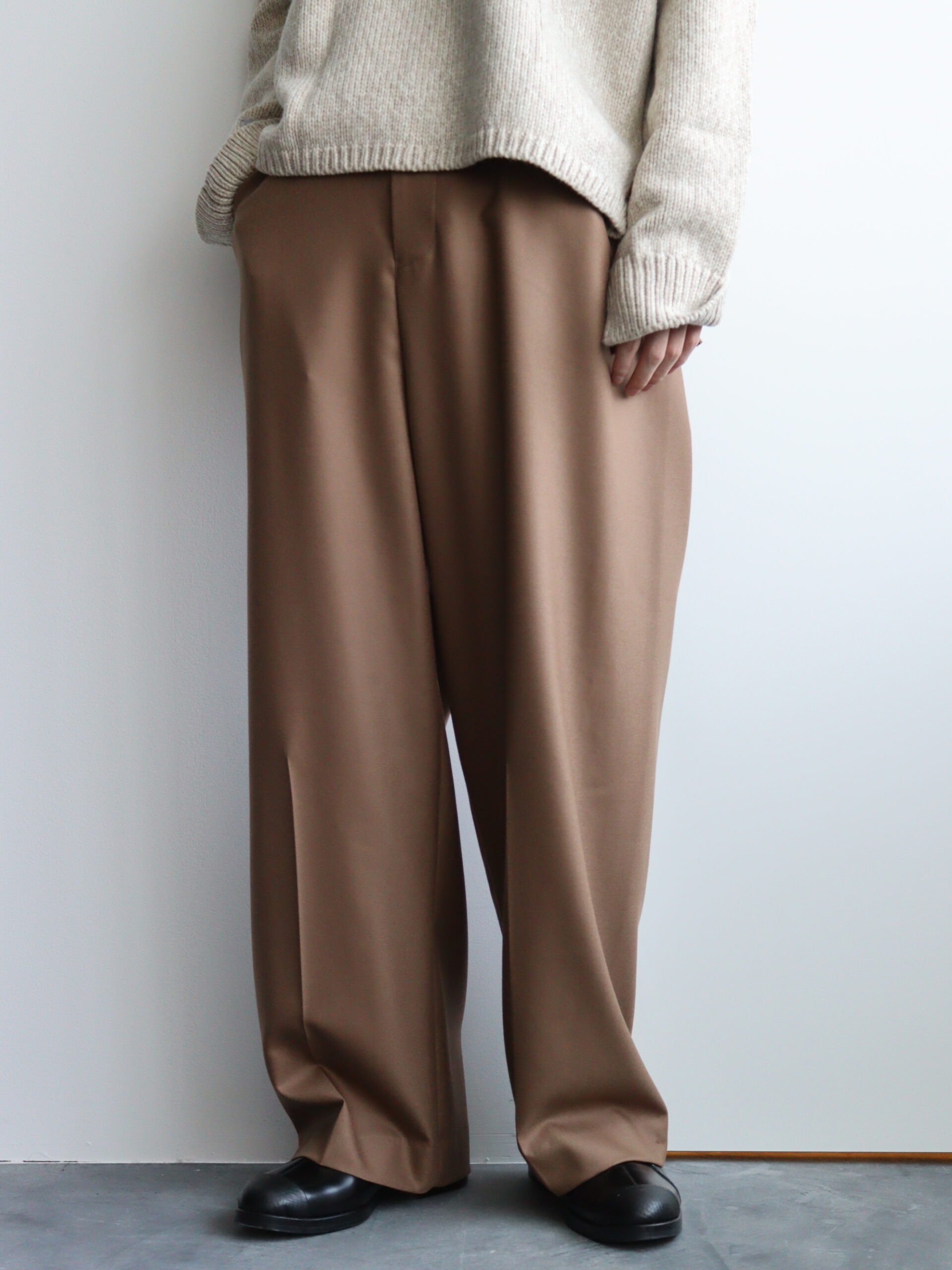 ourlegacyN.M THICKENED w/耳 STRAIGHT PANTS