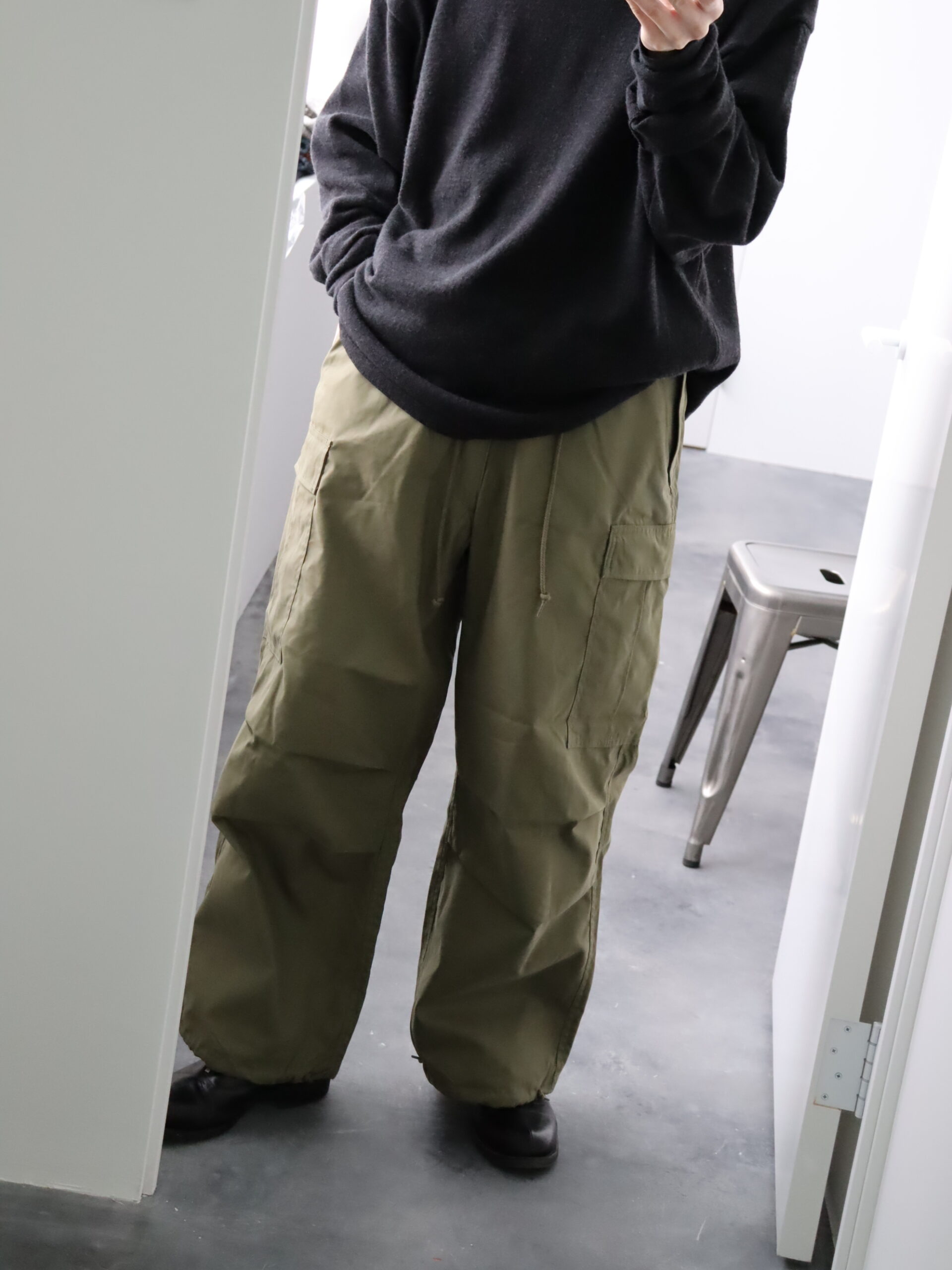 HYKE M-51 TYPE SHELL PANTS size3 - ワークパンツ/カーゴパンツ