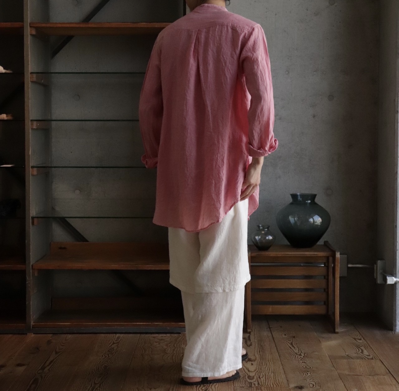 amachi layered linen pants レイヤードJilSander