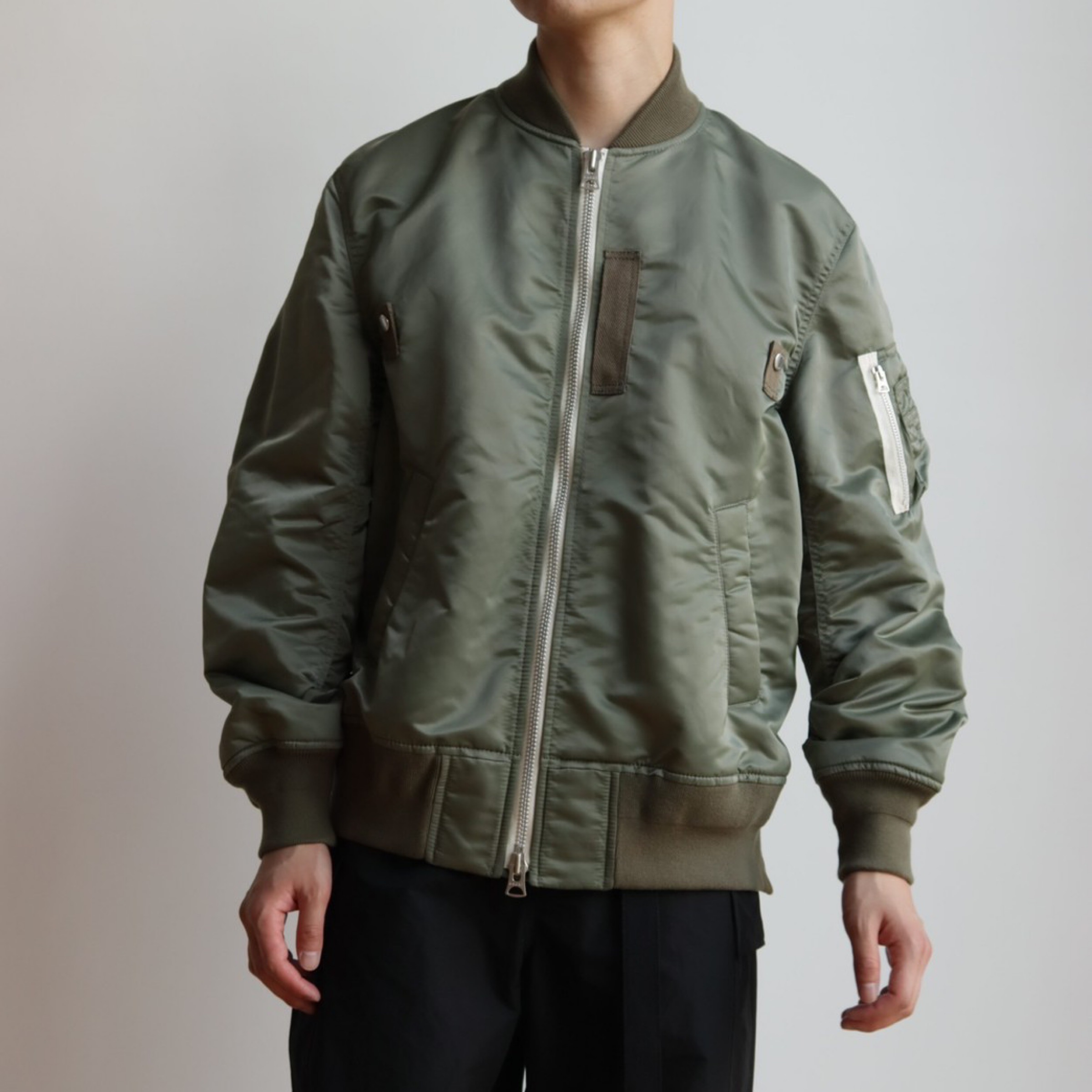 SACAI MADSAKI Print Nylon Twill Blouson-