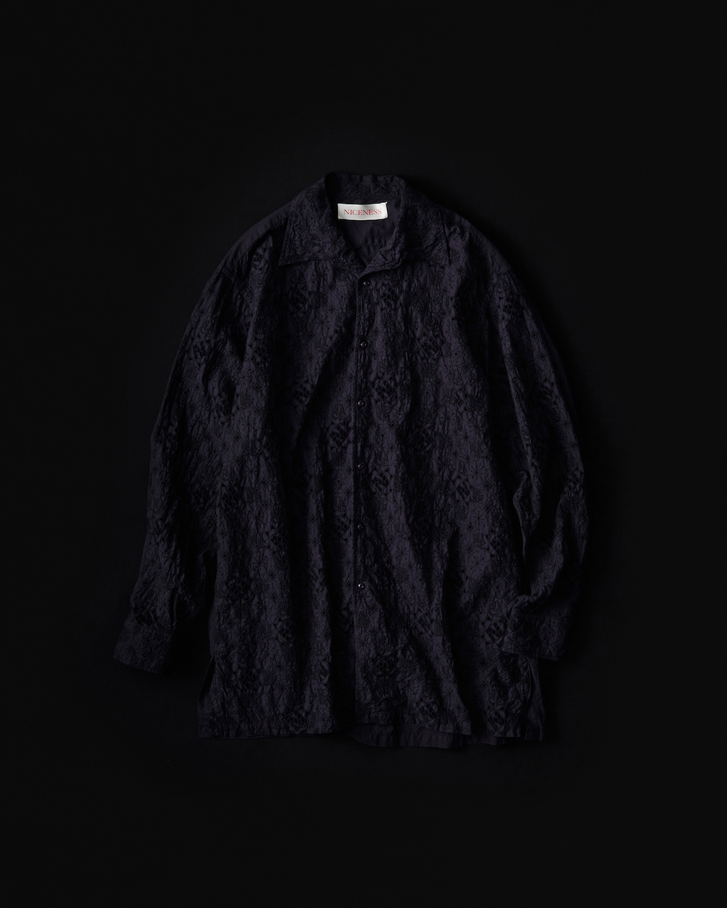 NICENESS GILLAN / カットワークシャツ L www.mirkine.com