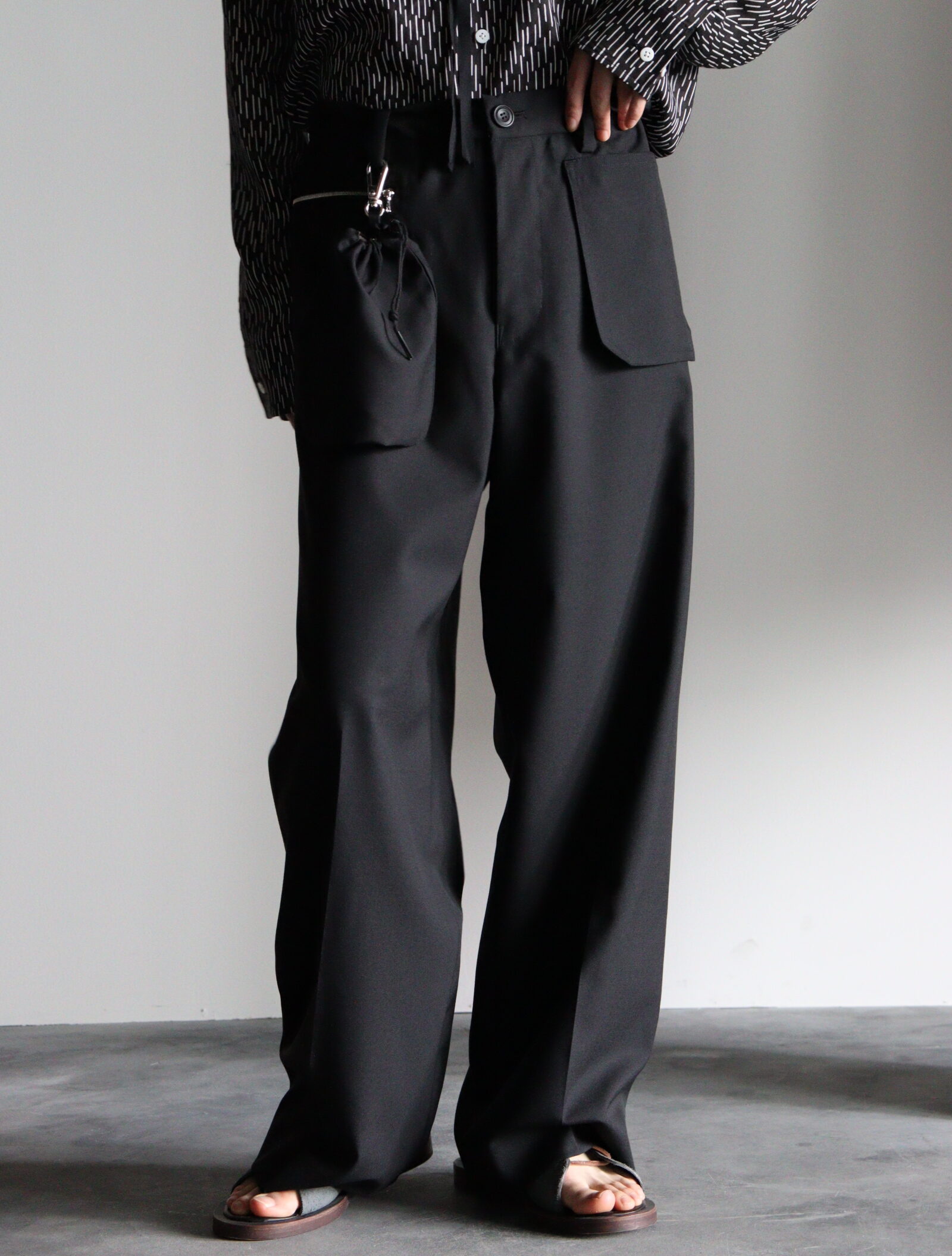 SUNSEA / N.M ROYAL OXFORD STRAIGHT PANTS | nate-hospital.com