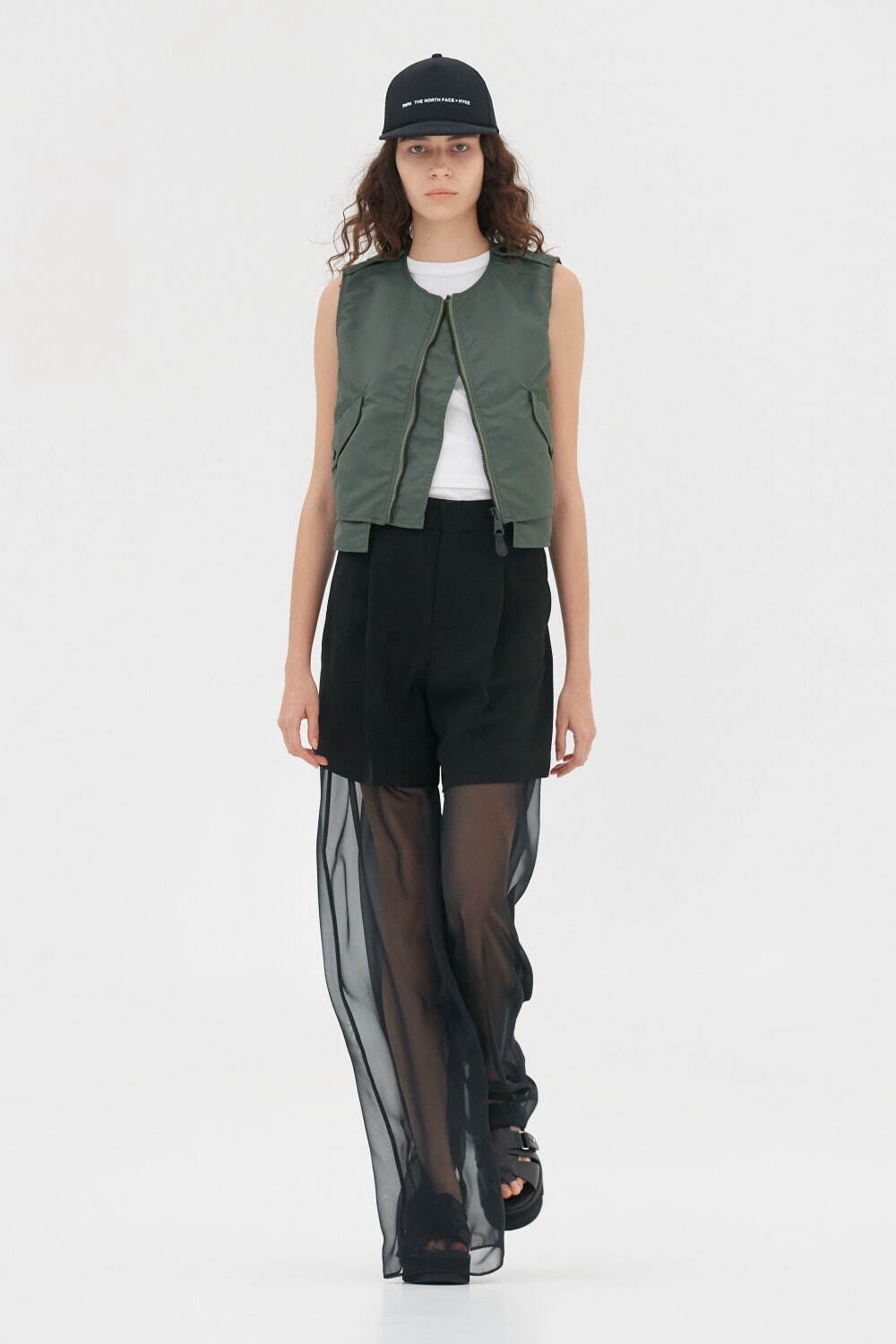 HYKE◎新品タグ付◎レイヤードパンツ LAYERED PANTS-レイヤードパンツ  