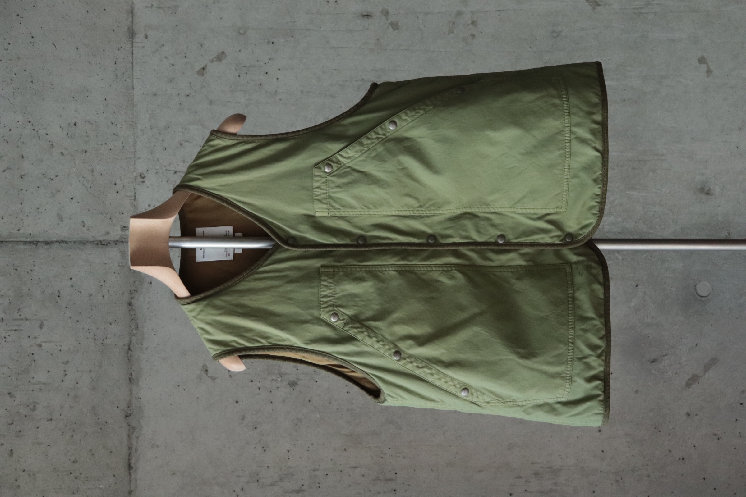 Visvim COVEY DOWN VEST オリーブ-