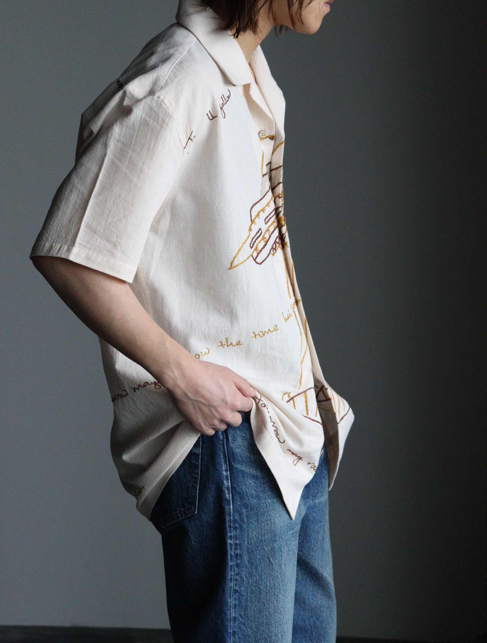 IDEAL｜イデアル公式オンラインショップ / Khadi embroidery shirt