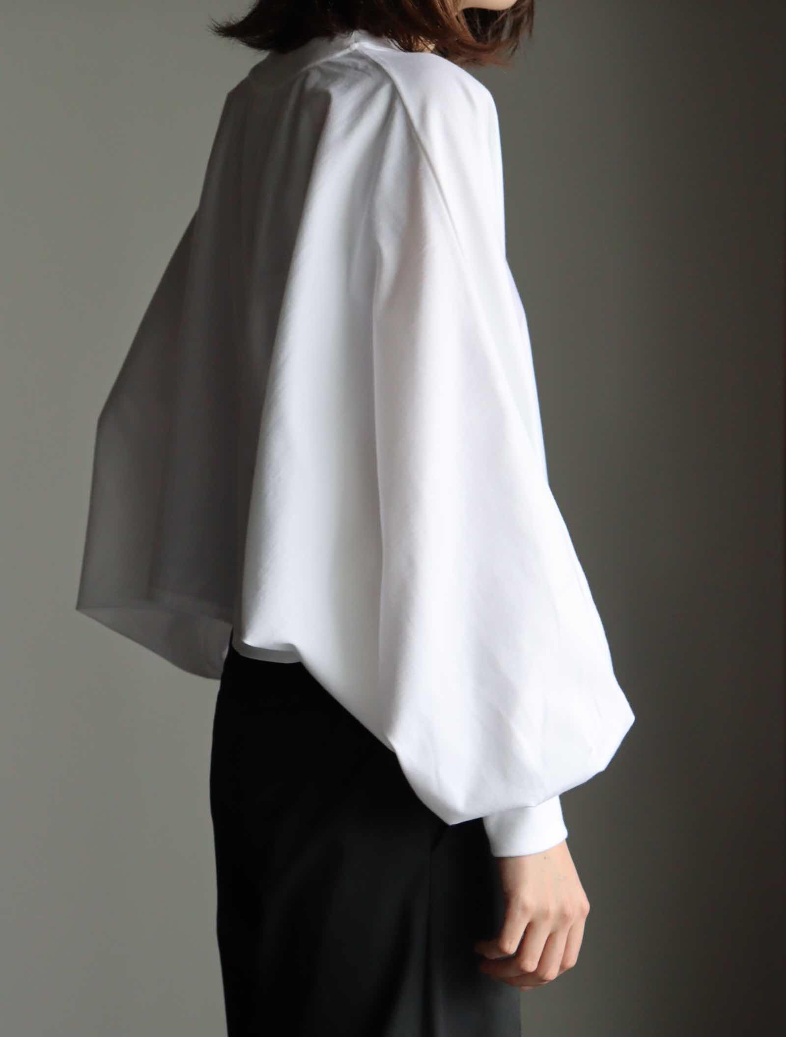 クリアランスバーゲン 【HYKE(ハイク)】 LONG-SLV TEE PONCHO - レディース