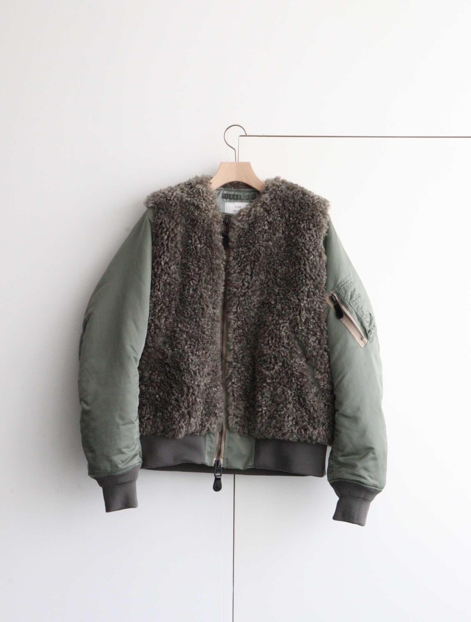 IDEAL｜イデアル公式オンラインショップ / FAUX SHEARLING TYPE MA-1