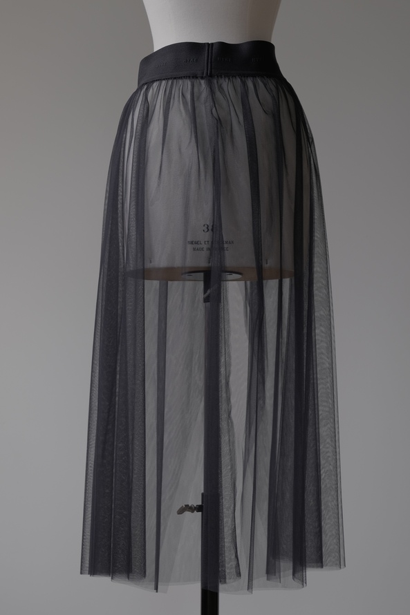 2022年限定カラー HYKE TULLE WRAP SKIRT ナイロン チュールラップ