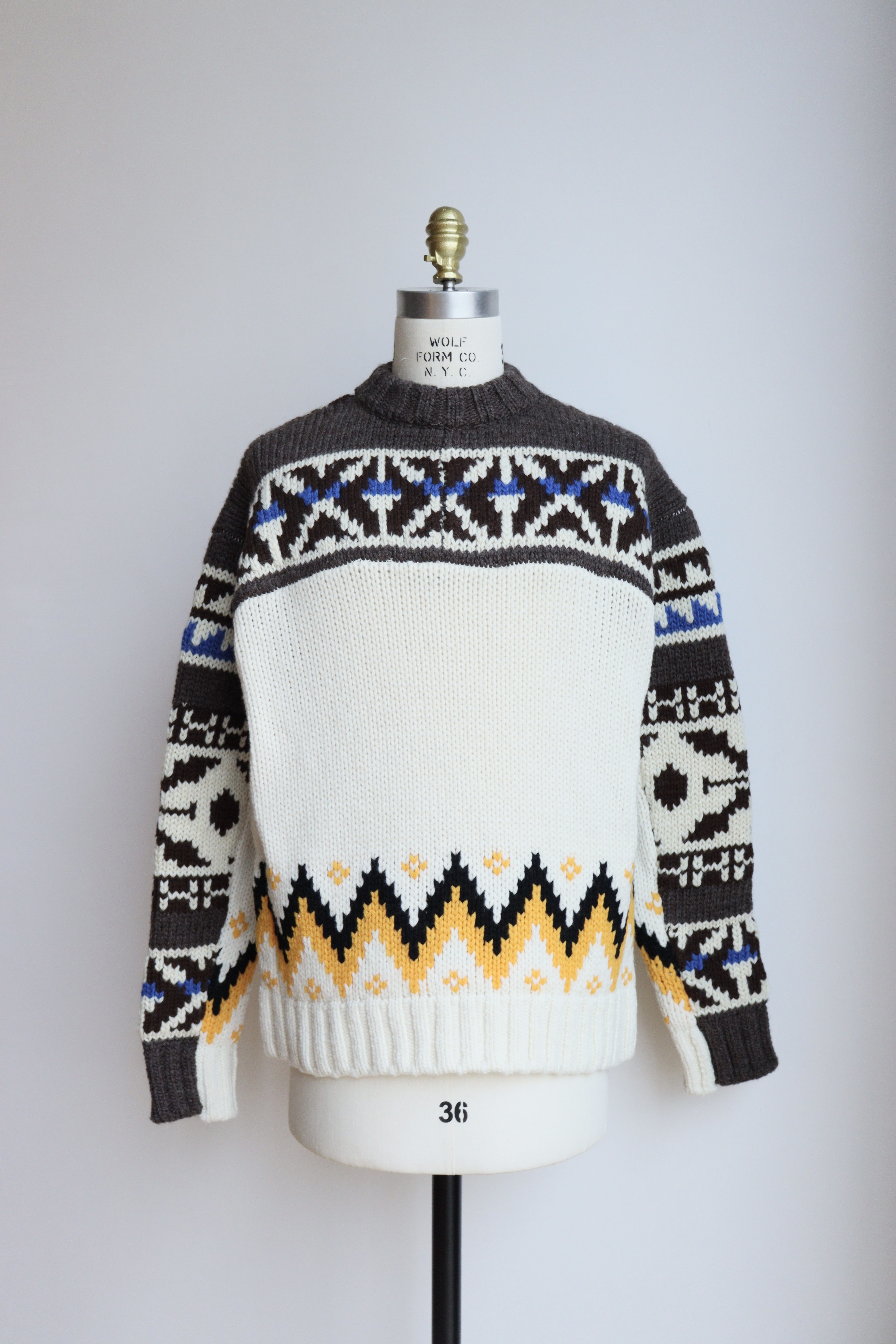 サイズ１ 新品 完売品 sacai Nordic Knit Pullover-
