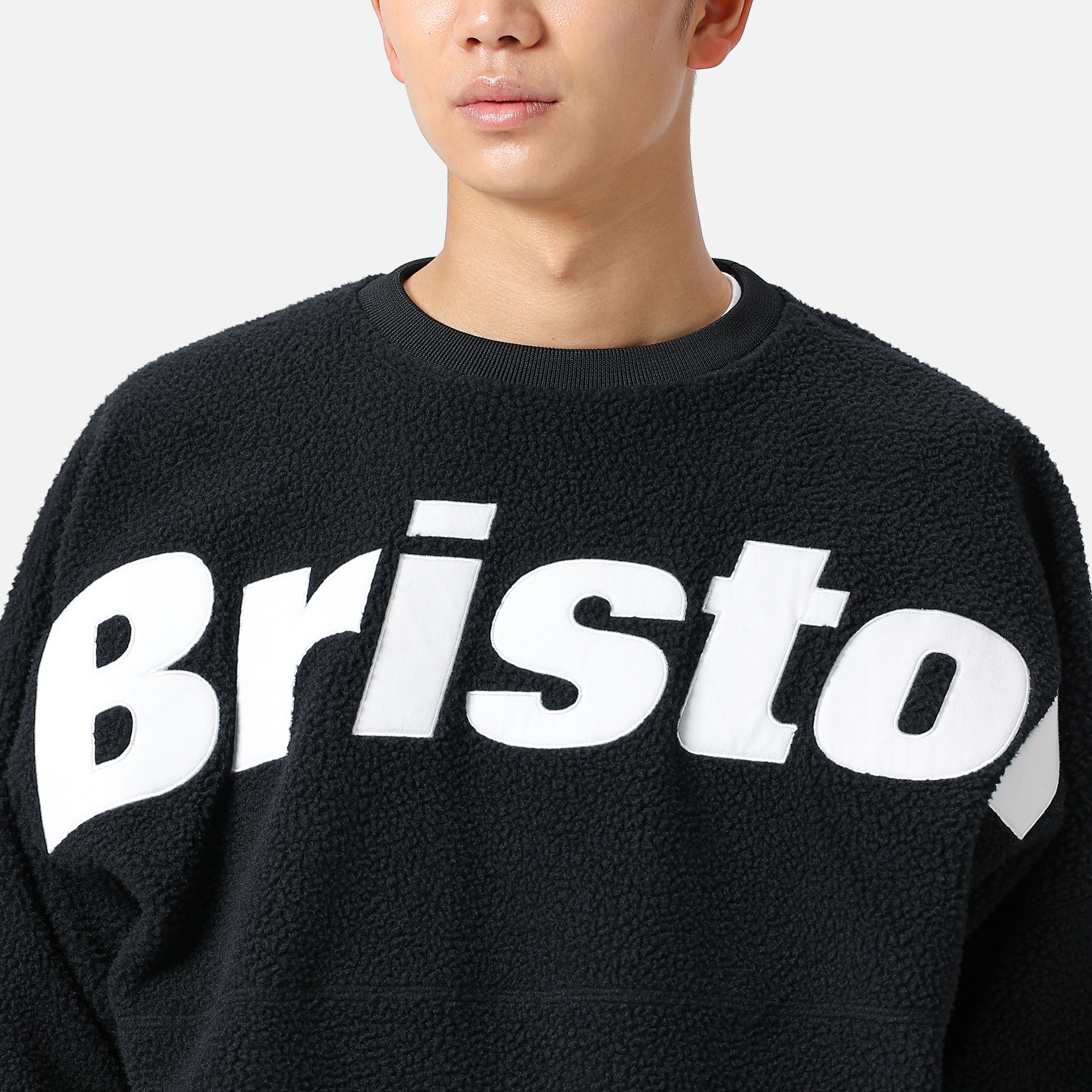 ブリストル Bristol BOA FLEECE BIG LOGO CREWNECK TOP FCRB-222045