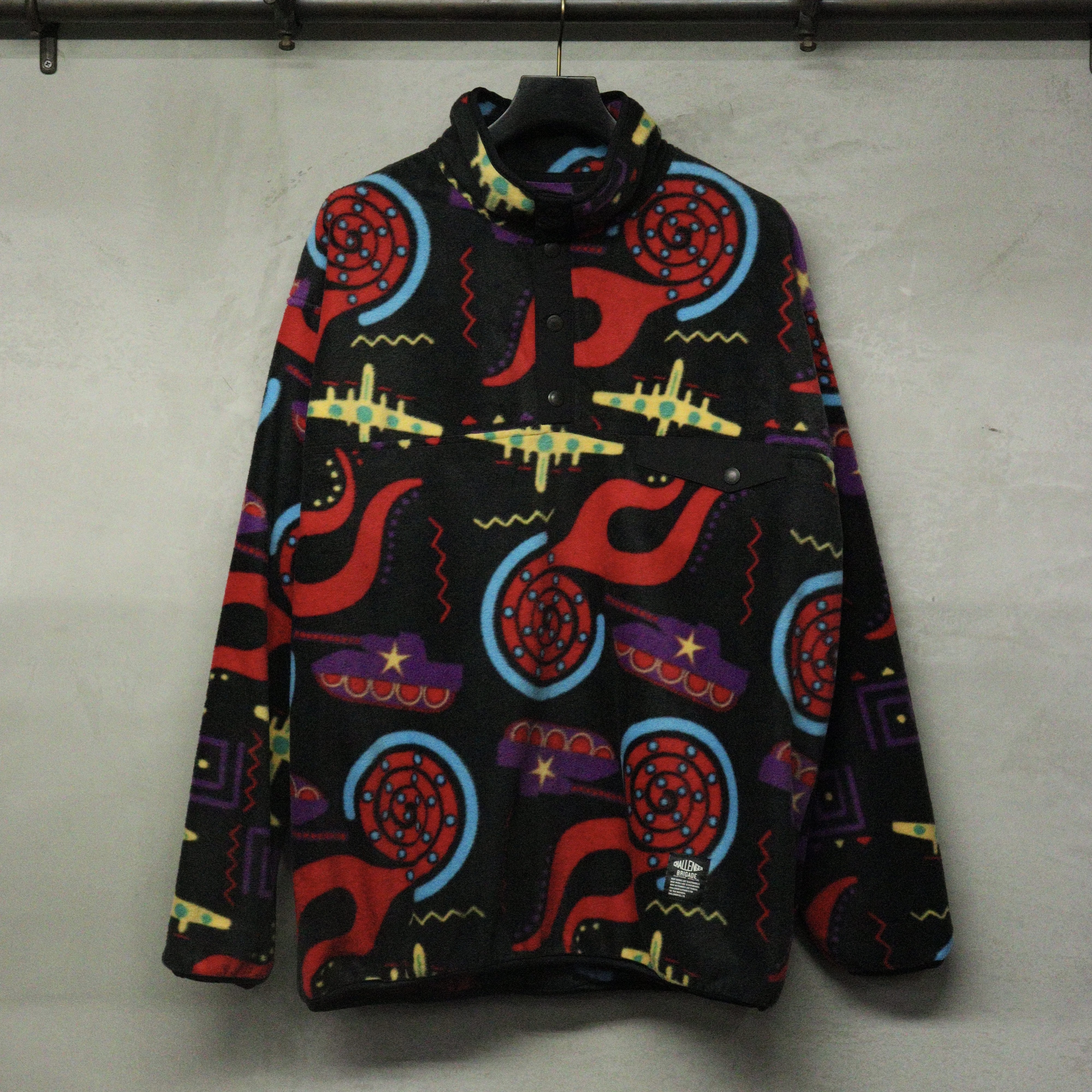 CHALLENGER チャレンジャー 90'S PRINTED FLEECE-connectedremag.com