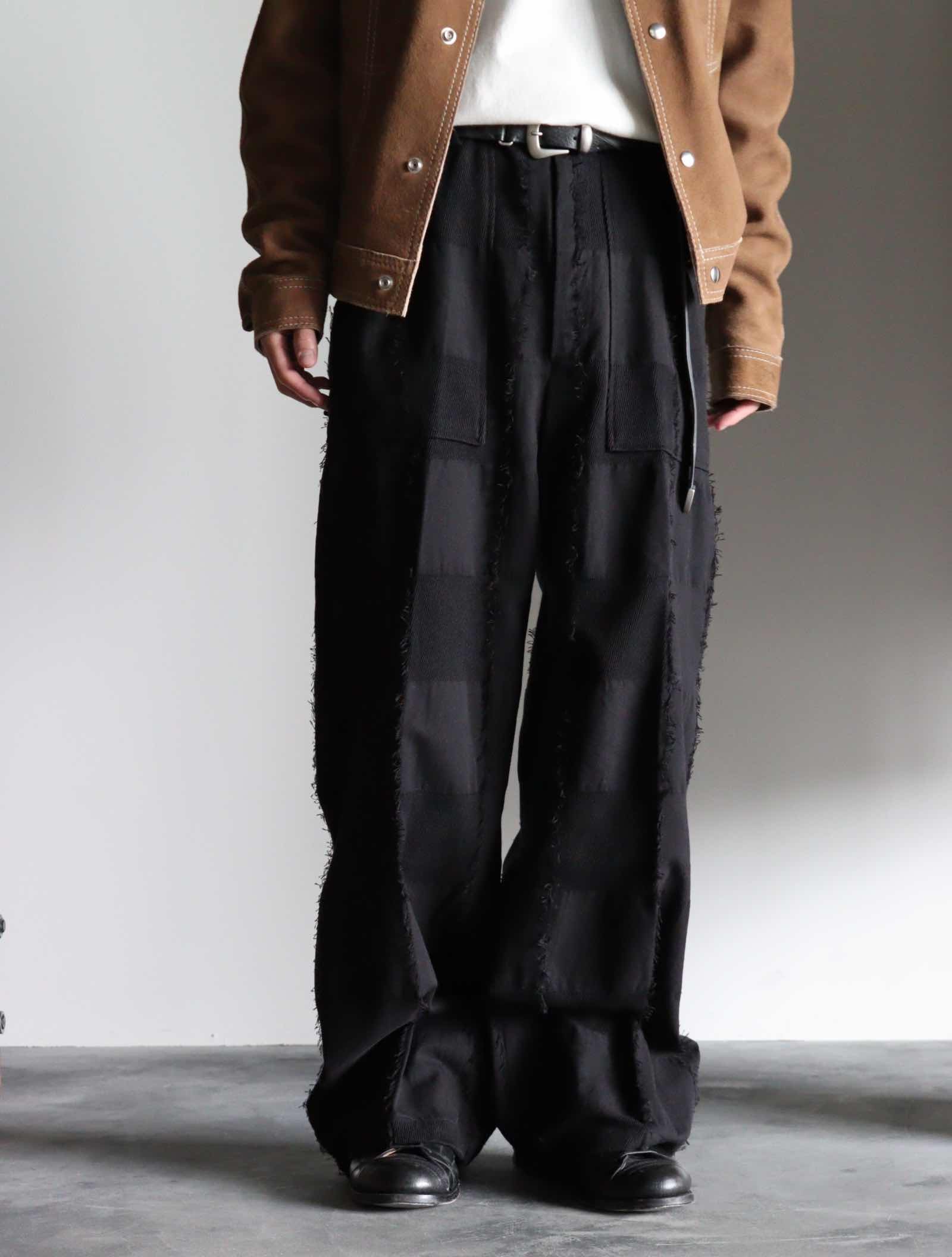 人気商品販売中 YOKE Block-Jacquard Baker Pants - パンツ