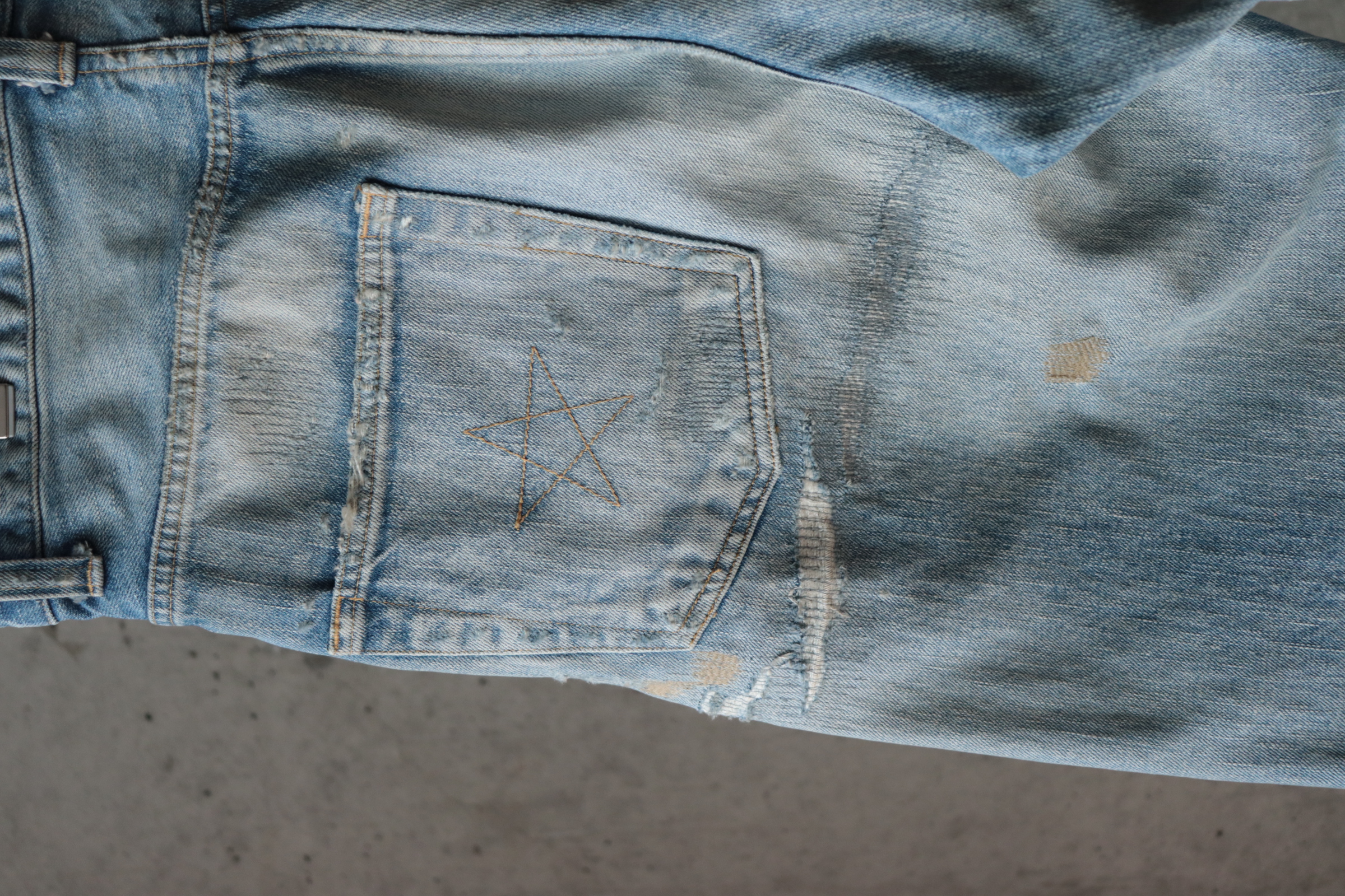 Nexus7 Damaged 550 Denim デニムパンツ-