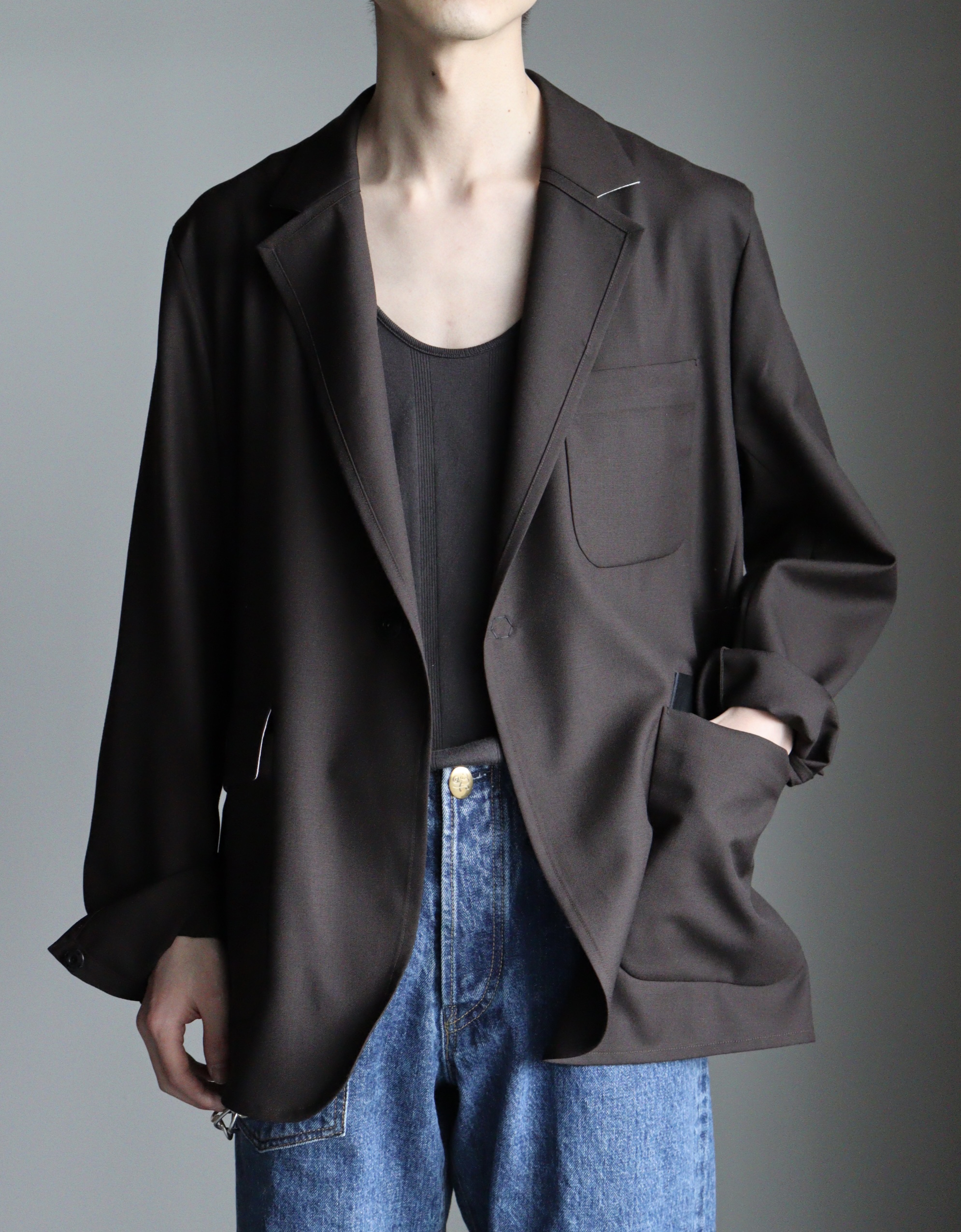 SUNSEA 21AW N.M THICKKNED w/耳 JACKET | cmamazonas.com.br